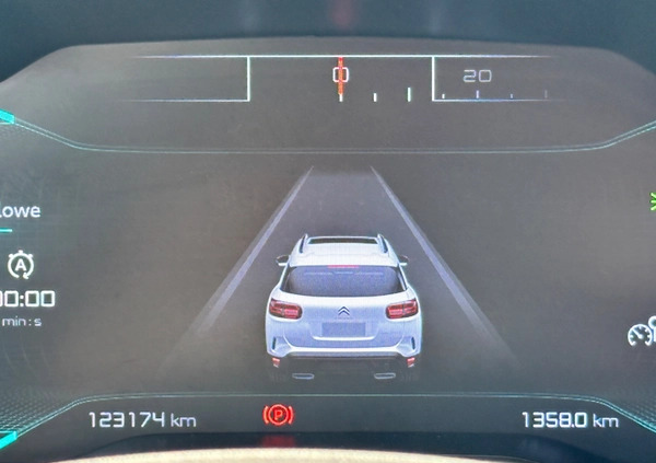 Citroen C5 Aircross cena 88500 przebieg: 123000, rok produkcji 2019 z Ostrzeszów małe 254
